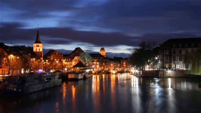 Strasbourg at Night 4K
