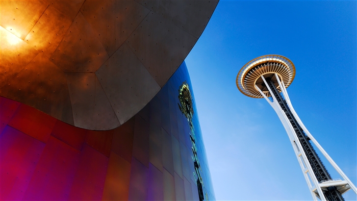 Space Needle Tower Seattle