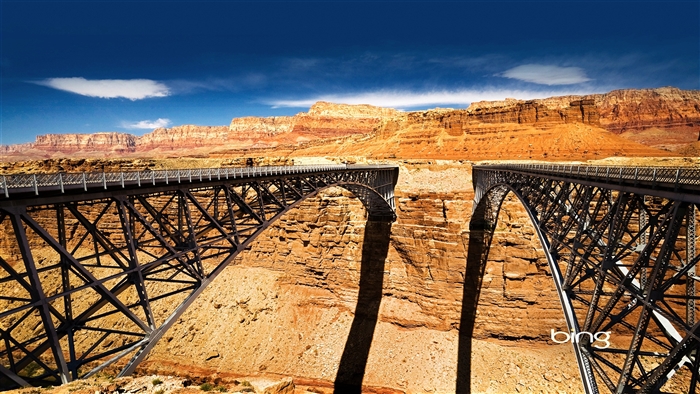 Navajo Bridge Over Colorado River
