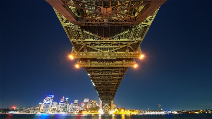 Sydney Harbour Bridge at Night