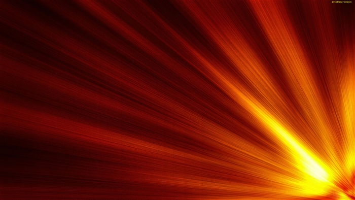 Sun Glow Abstract
