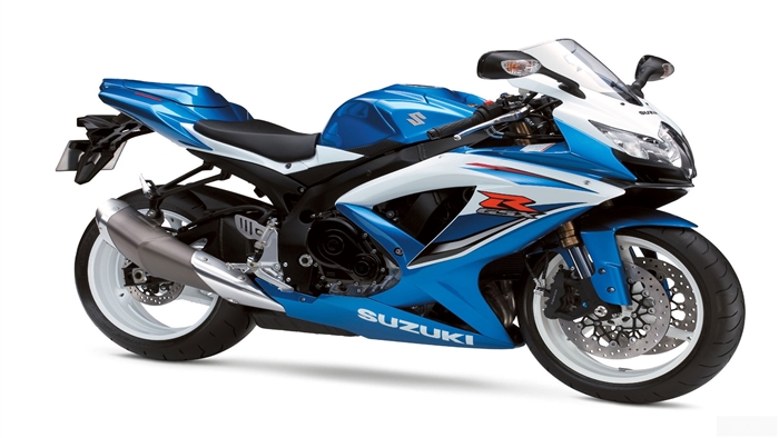 2009 Suzuki GSX-R600 Motorcycle 4K