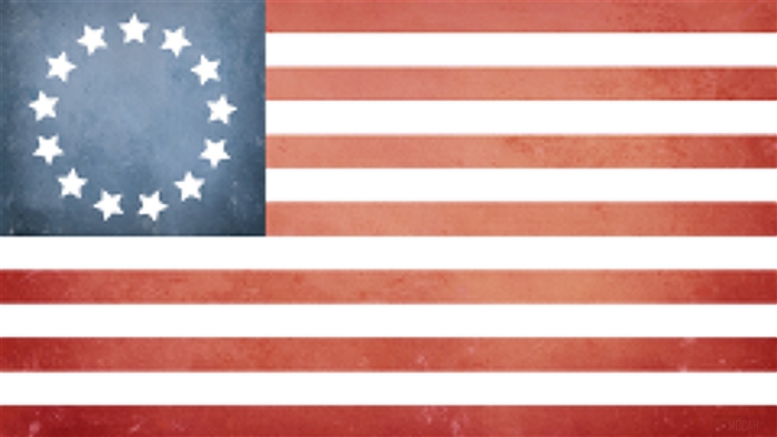 13 Star US Flag