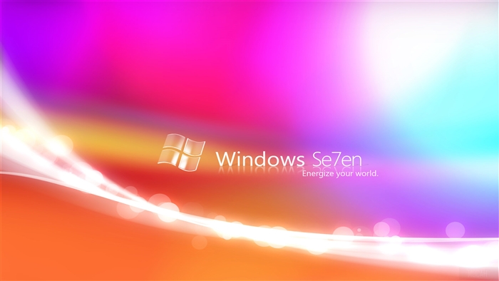 Windows 7 Abstract Energize your world. 4K