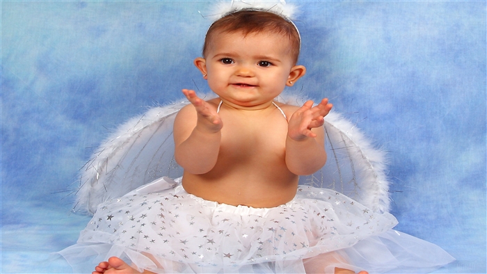 Cute Angel Baby Girl