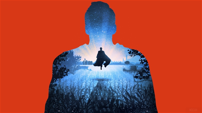 Superman from Justice League Artwork 4K