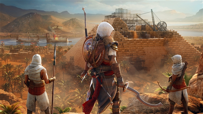 Bayek of Siwa from Assassin's Creed Origins 4K