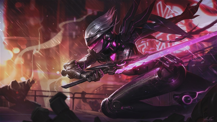 Fiora from League of Legends 4K Artwork