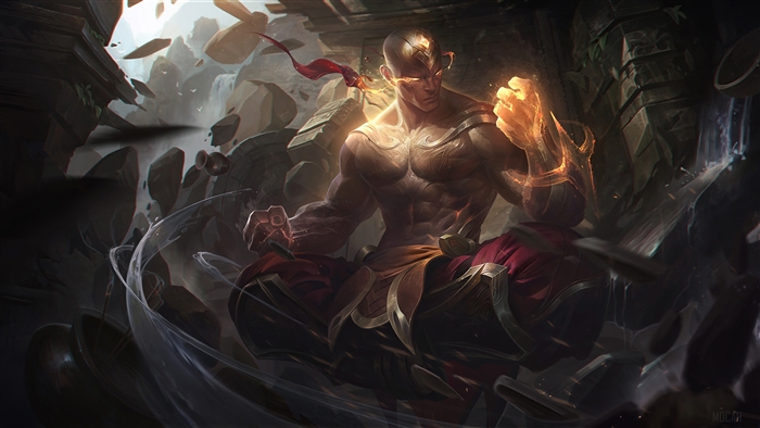 God Fist Lee Sin from League of Legends 4K