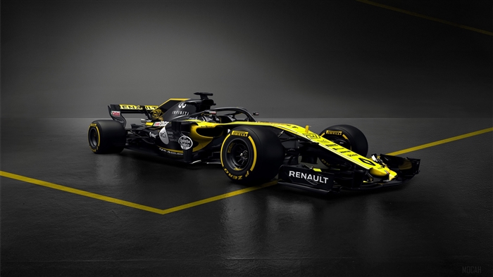 Renault RS18 Formula 1 Car 4K
