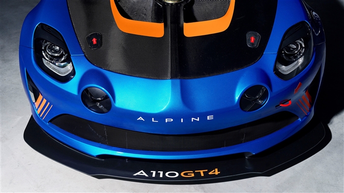 Alpine A110 GT4 2018 4K