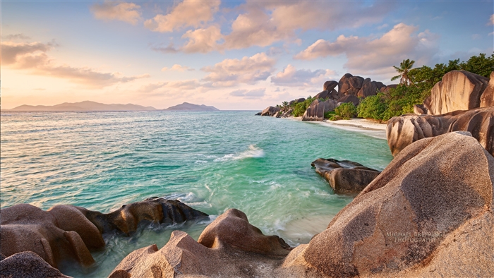 La Digue Beach Seychelles
