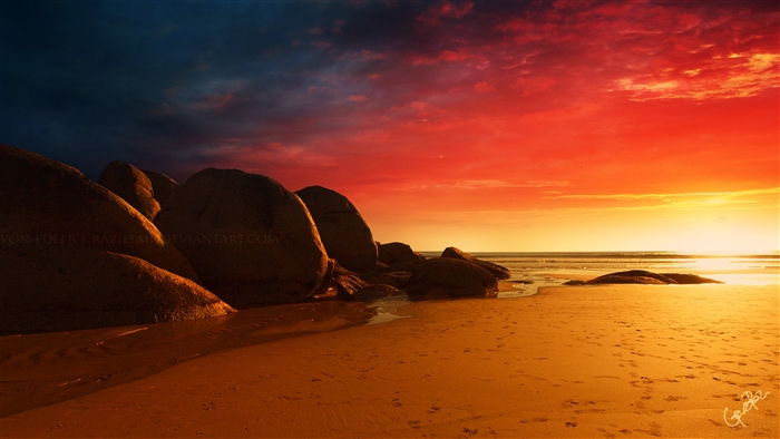 Fire Beach