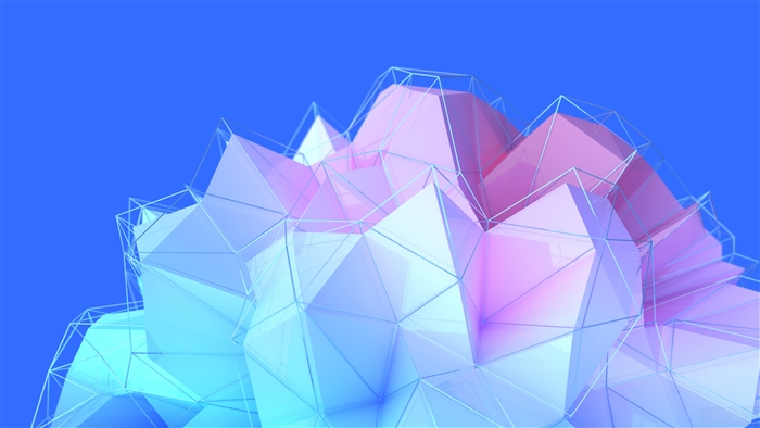 Abstract 3D Geometric Shapes 4K
