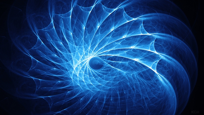 Blue Spirals