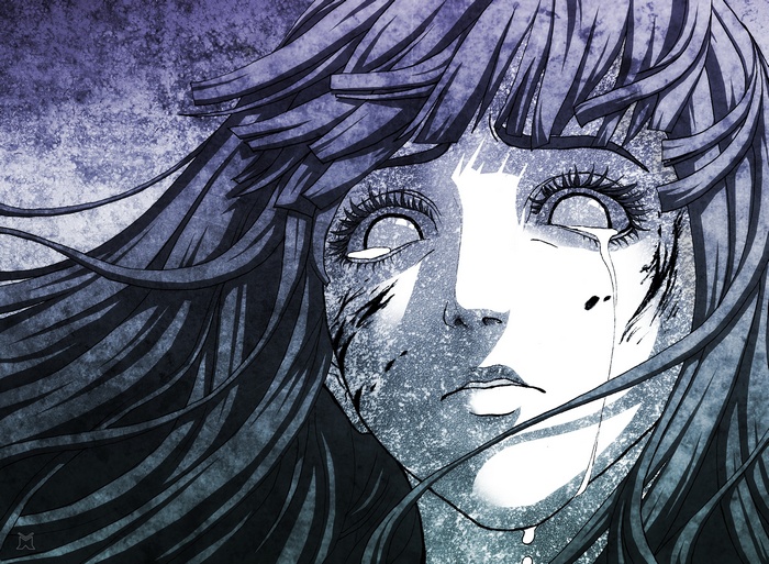 Hinata Hyuga crying from Naruto Shippuden
