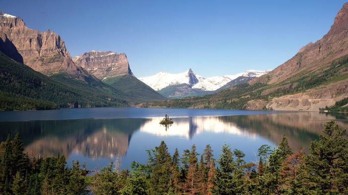 Lake McDonald in Glacier National Park