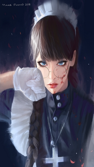 Roberta from Black Lagoon fan art