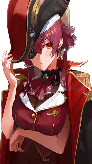 Houshou Marine Pirate Style Anime Girl