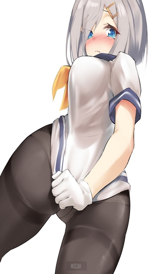 Hamakaze from KanColle anime girl