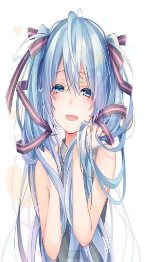 Hatsune Miku from Vocaloid