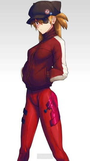 Asuka Langley Shikinami from Neon Genesis Evangelion
