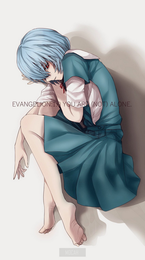 Rei Ayanami from Neon Genesis Evangelion