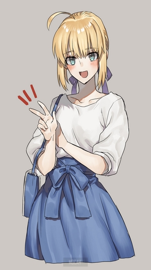 Arturia Pendragon from Fate/Stay Night