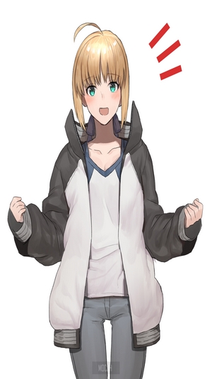 Arturia Pendragon from Fate Series