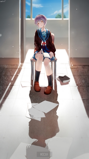 Nagato Yuki from The Melancholy of Haruhi Suzumiya