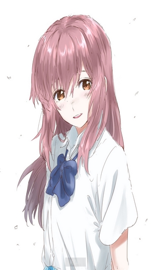 Shouko Nishimiya from Koe no Katachi.