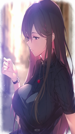 Rosetta in Black Sweater from Granblue Fantasy