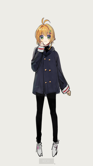 Kinomoto Sakura from Card Captor Sakura fan art
