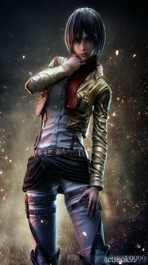Mikasa Ackerman from Shingeki no Kyojin