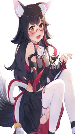 Ookami Mio from Hololive Virtual YouTuber