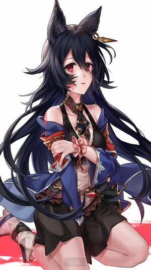 Nier from Granblue Fantasy anime girl