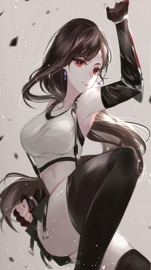 Tifa Lockhart from Final Fantasy VII in Dynamic Pose