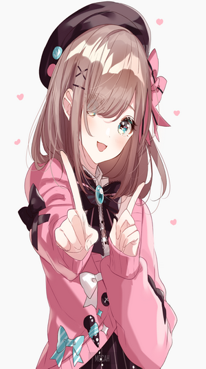 Suzuhara Lulu Cute Pink Outfit Pose
