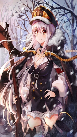 Girl's Frontline Kar 98 in Snow
