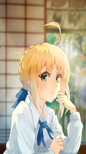 Arturia Pendragon from Fate Series