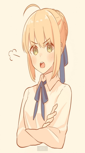 Arturia Pendragon from Fate Series