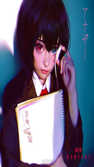 Misaki Mei from Another fan art