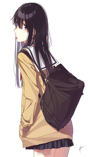 Ueno Naoka from Koe no Katachi fan art