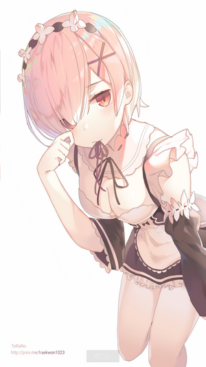 Ram from Re:Zero Kara Hajimeru Isekai Seikatsu