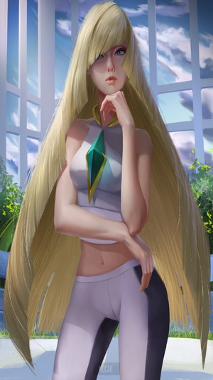 Lusamine from Pokémon fan art