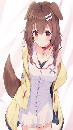 Inugami Korone from Hololive anime girl