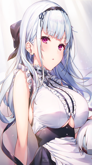 Dido from Azur Lane with Elegant White Dress