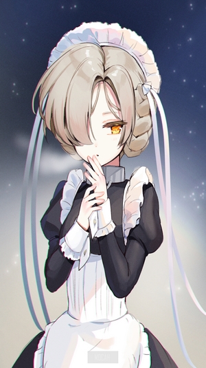 Sheffield from Azur Lane maid outfit