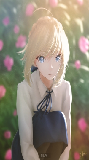Arturia Pendragon Saber from Fate/Stay Night
