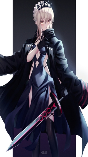 Saber Alter from Fate/Grand Order with Excalibur